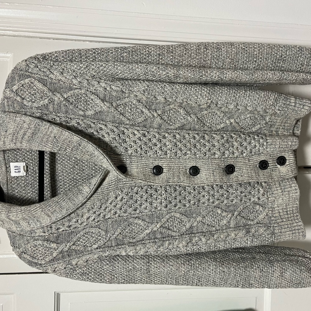 NWOT GAP Cowl Neck Cable knit L/s Sweater